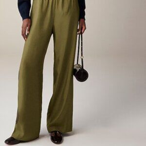 J.Crew Stratus Pant in Textured Satin